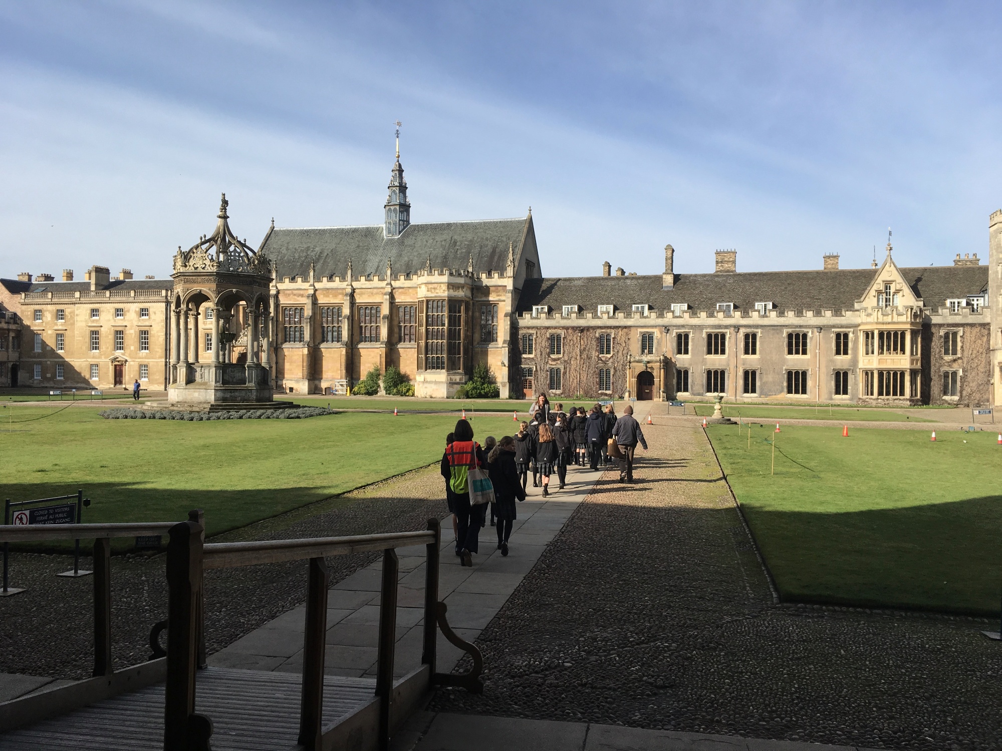 Trinity College visit 