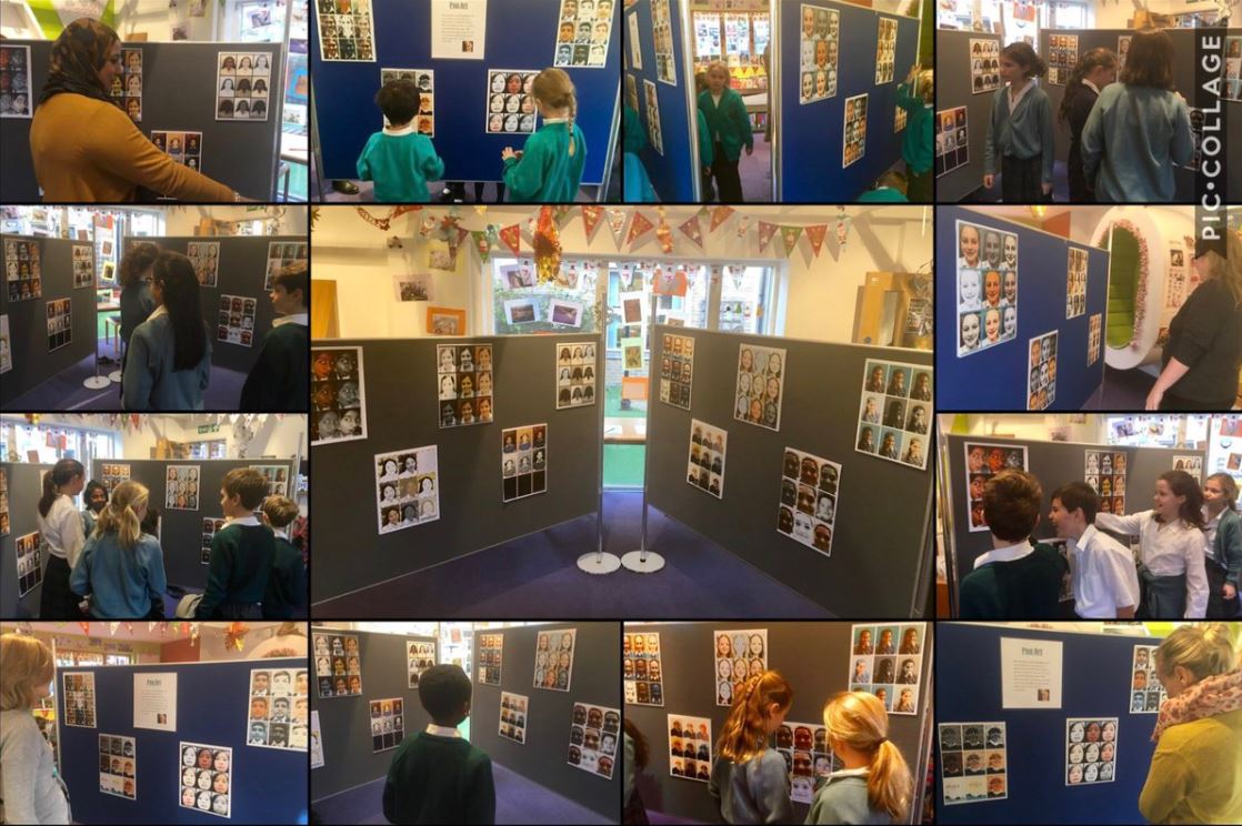 Year 6 Photography Club exhibition