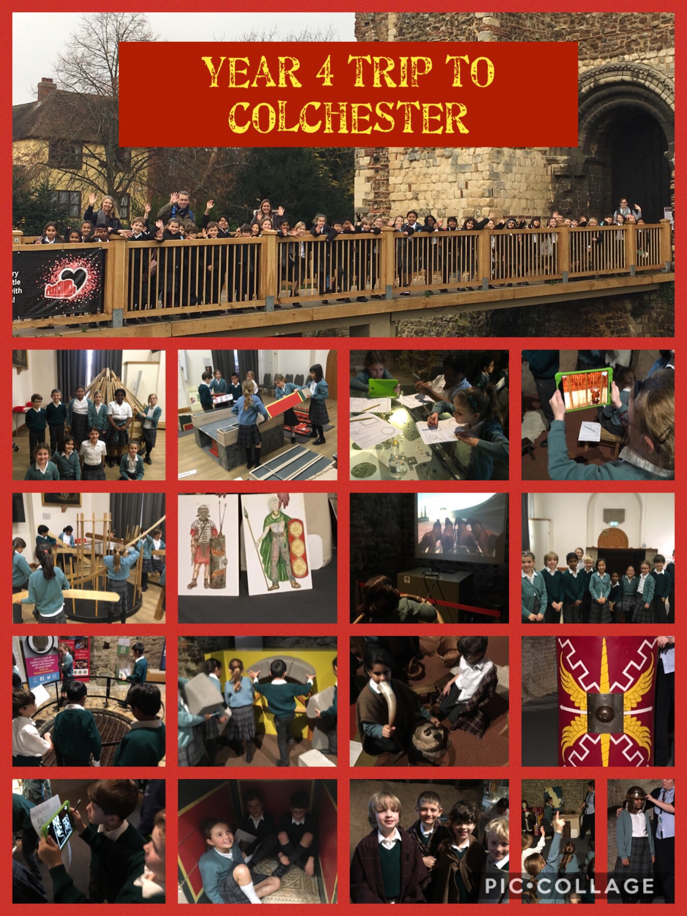 Colchester Caste trip PicCollage