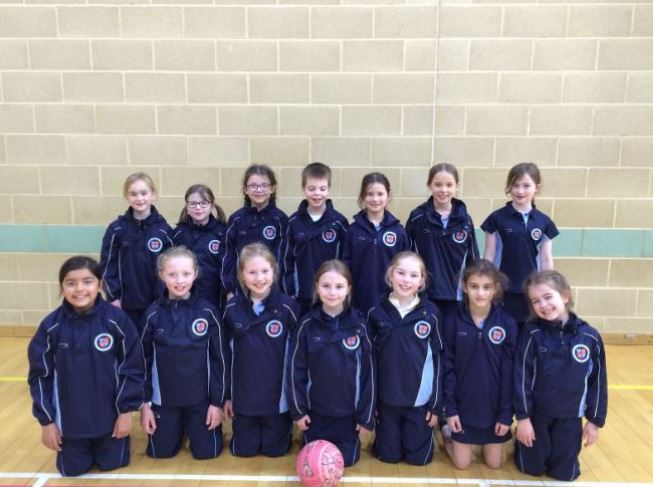 U11 netball team