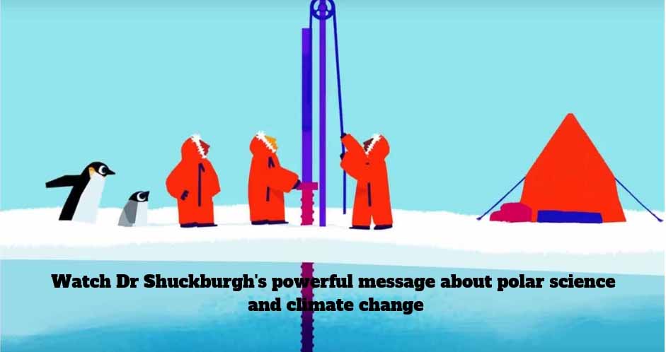Dr Schuckburgh's message on polar science and climate change