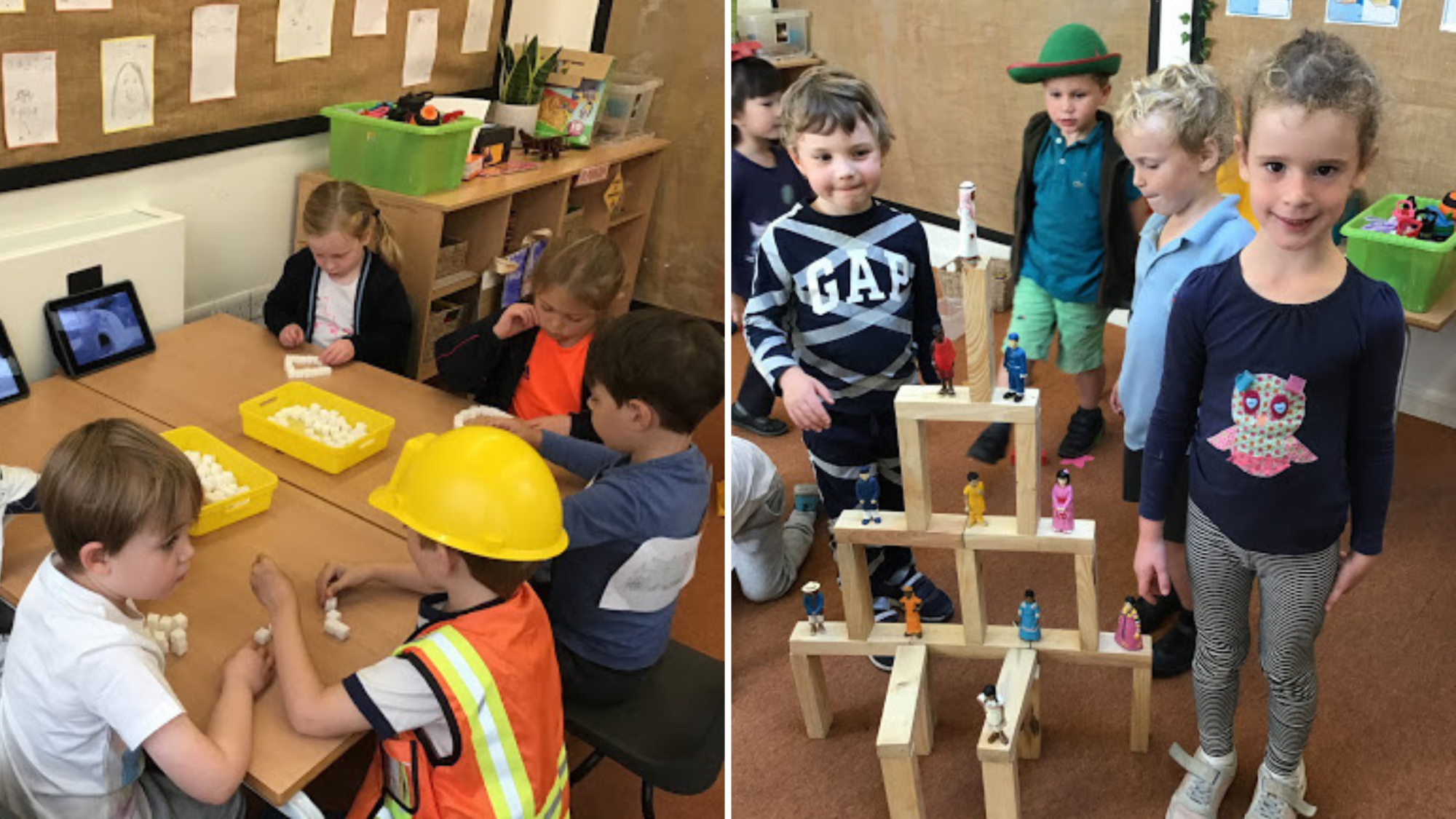 Reception class dress up for topic launch day