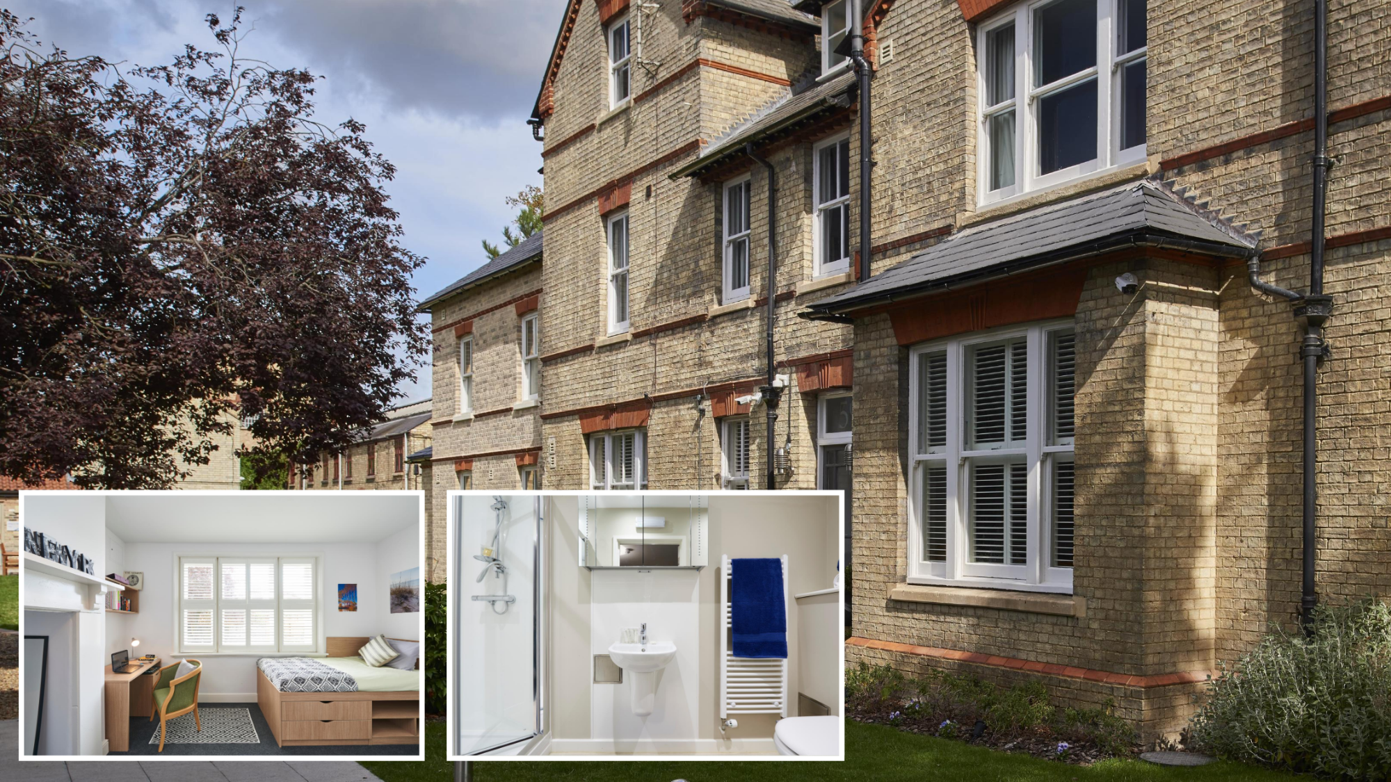Boarding house exterior and interiors