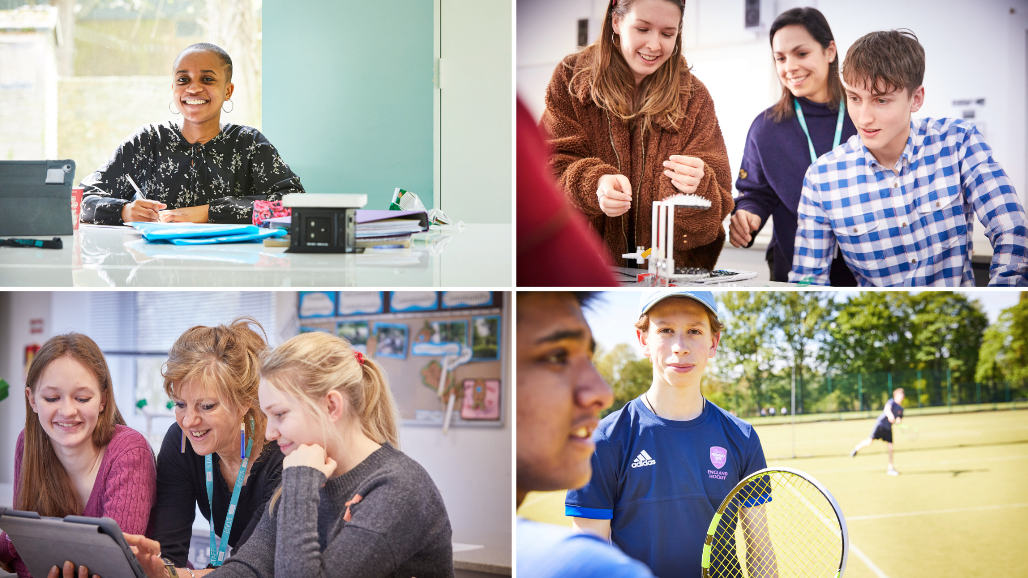 Images of Students at Sixth Form