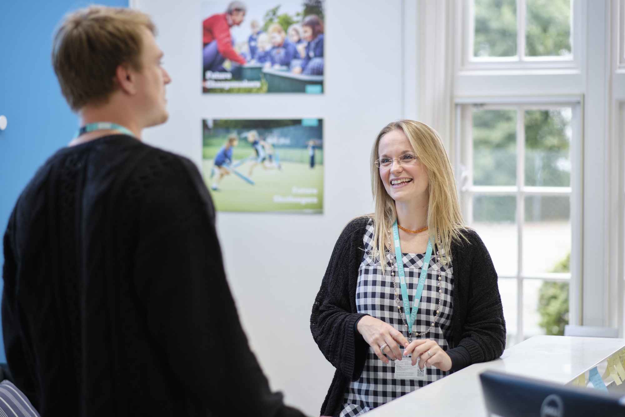 Image of Tutor and Student to illustrate link to 'Working with us' page