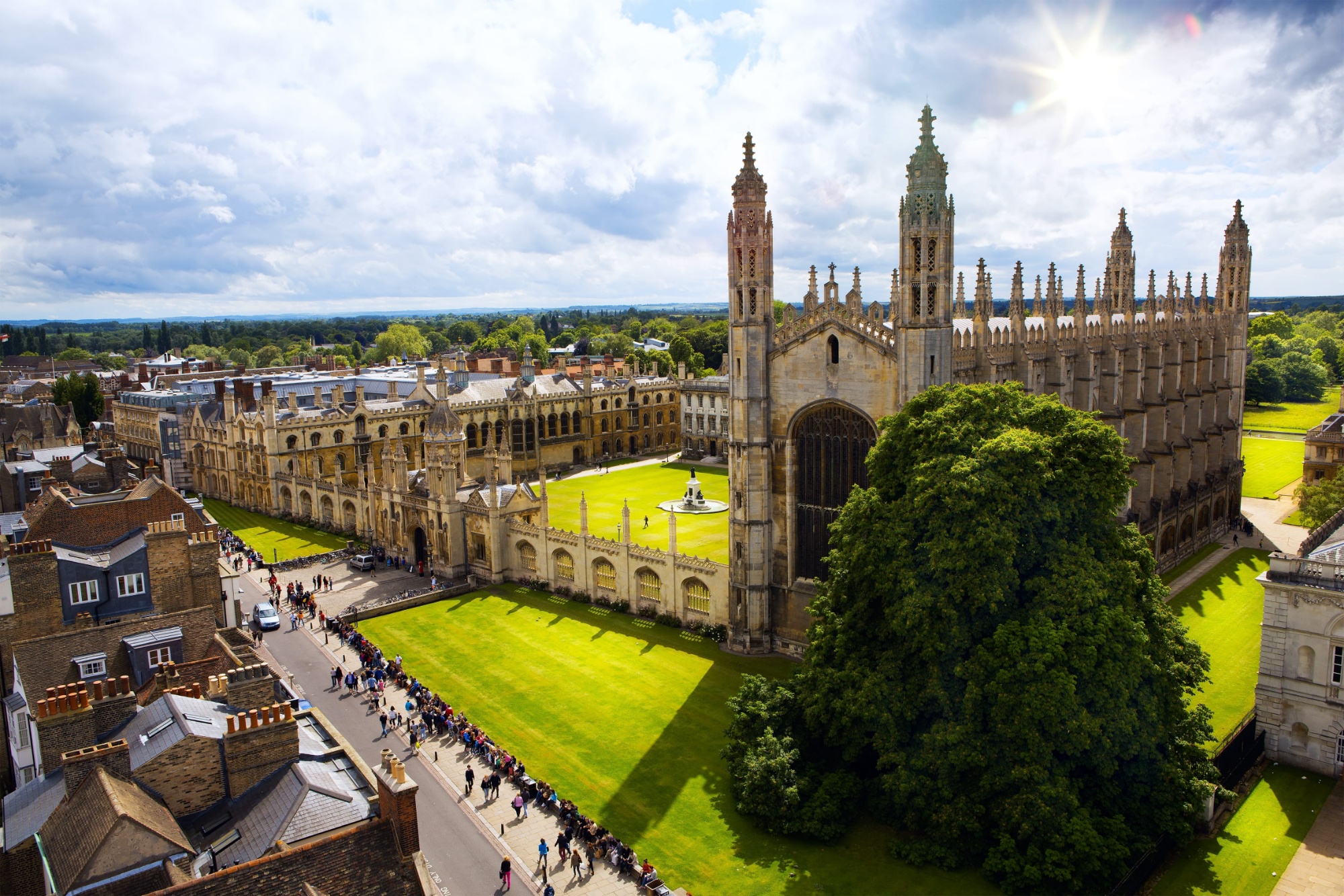 Image of King's College Cambridge to illustrate link to 'Cambridge' page