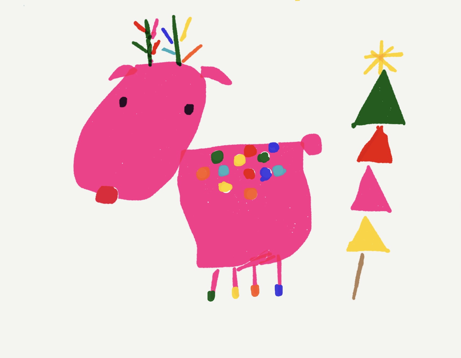 Rynn S - Year 1 Christmas Card design winner