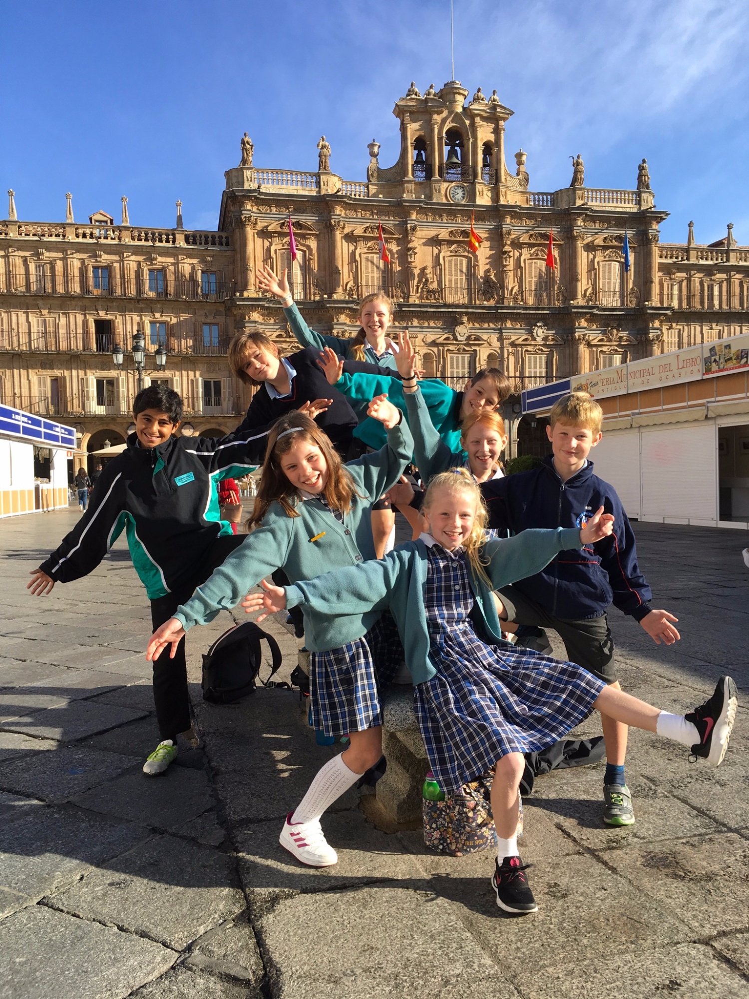 Student trip to Salamanca Spain