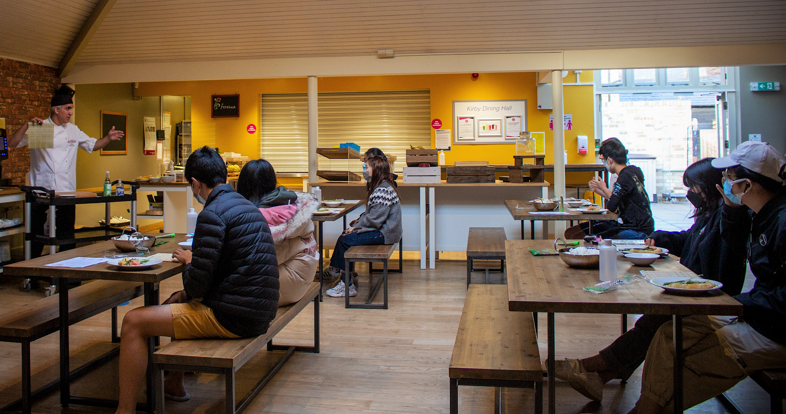 Sushi making at the boarding house