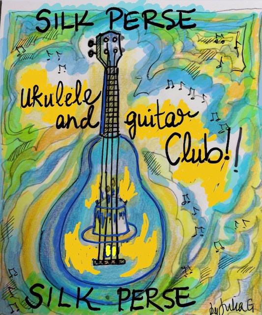 Silk Perse Ukulele and Guitar Club