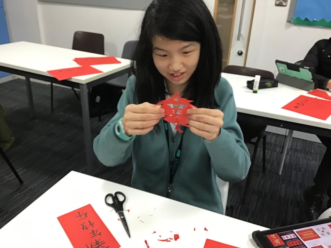 Chinese New Year - student origami