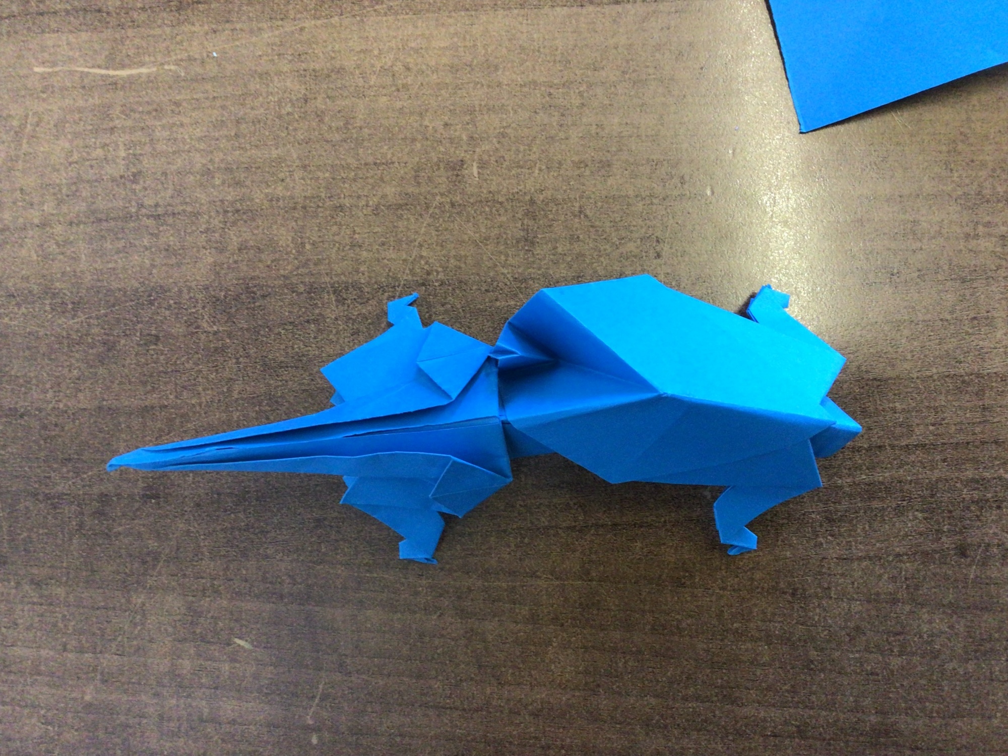 Chinese New Year origami example