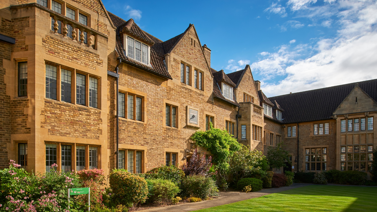 Image of Stephen Perse Sixth Form building to illustrate link to 'Fees' page