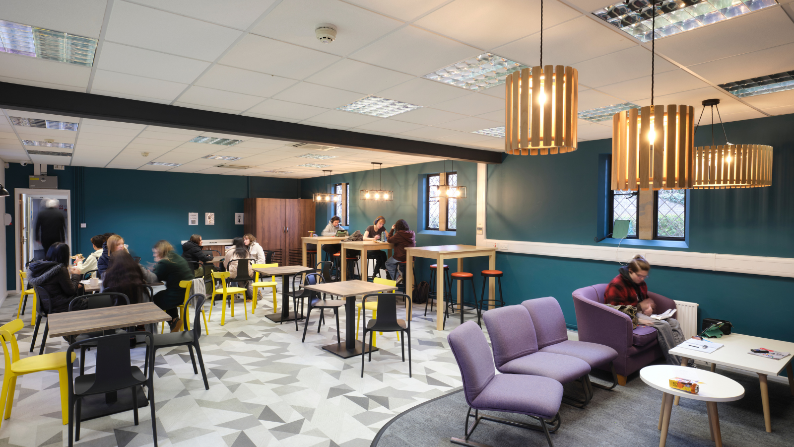 Stephen Perse Sixth Form dining area