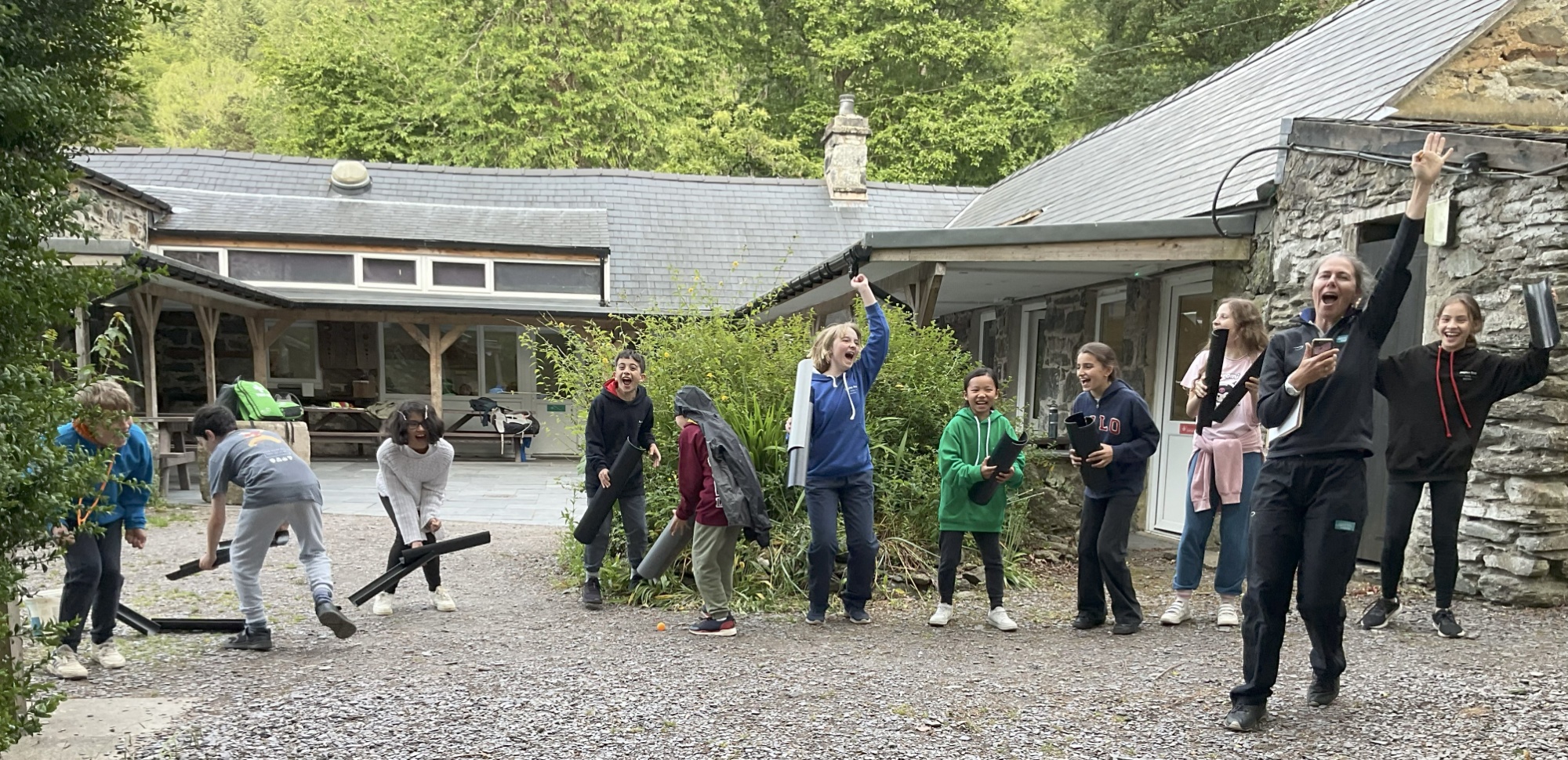 Year 6 residential trip to Wales