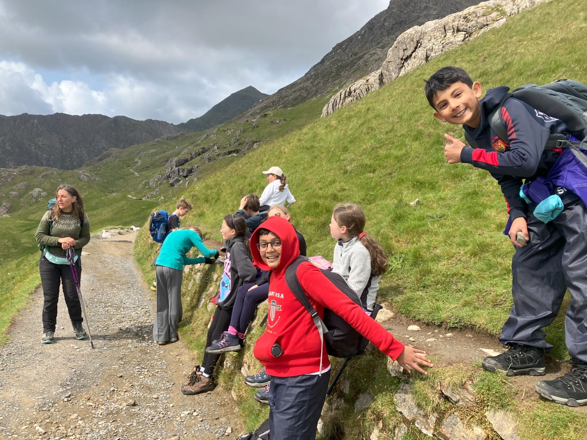 Year 6 residential trip to Wales