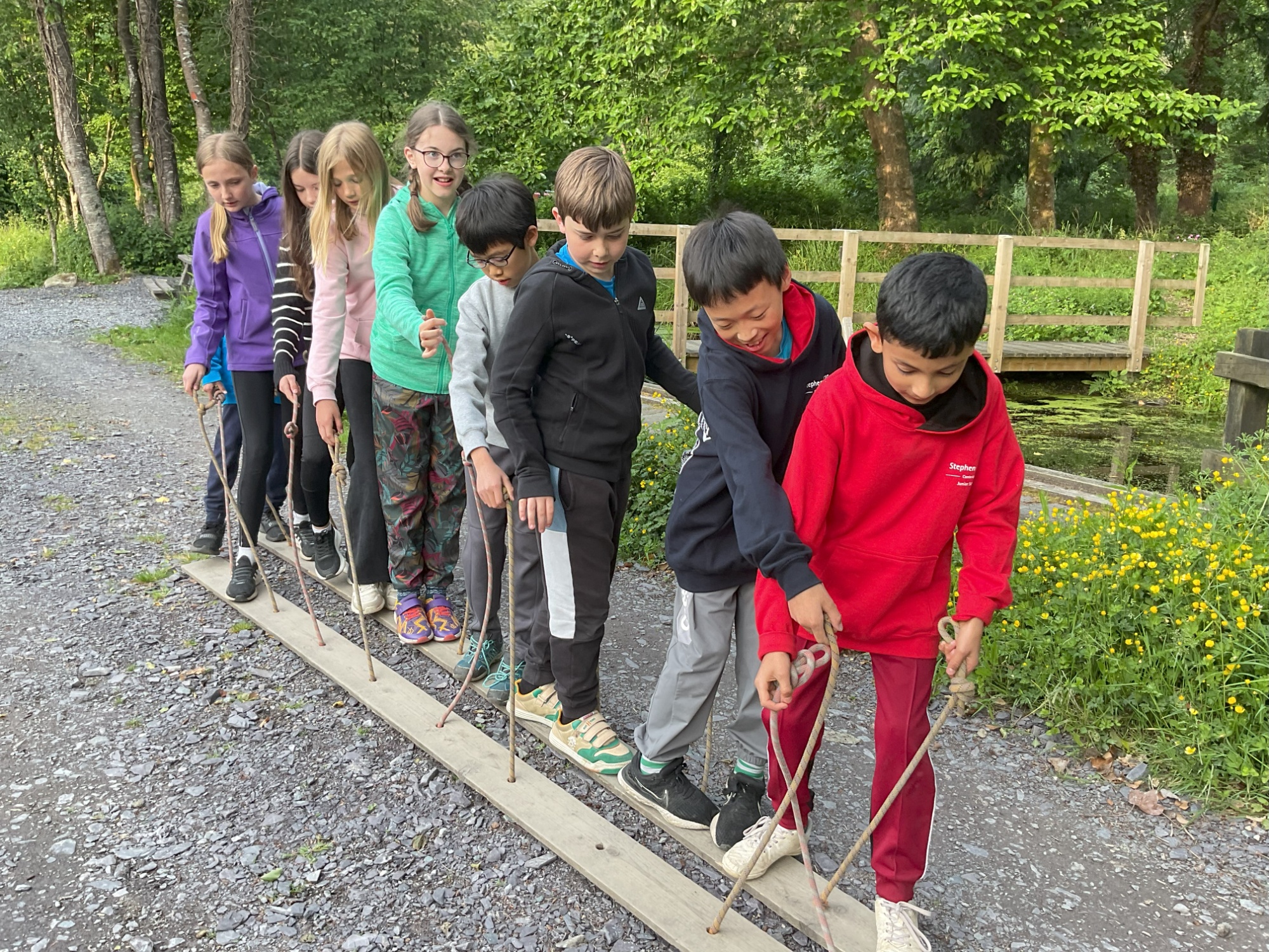 Year 6 residential trip to Wales