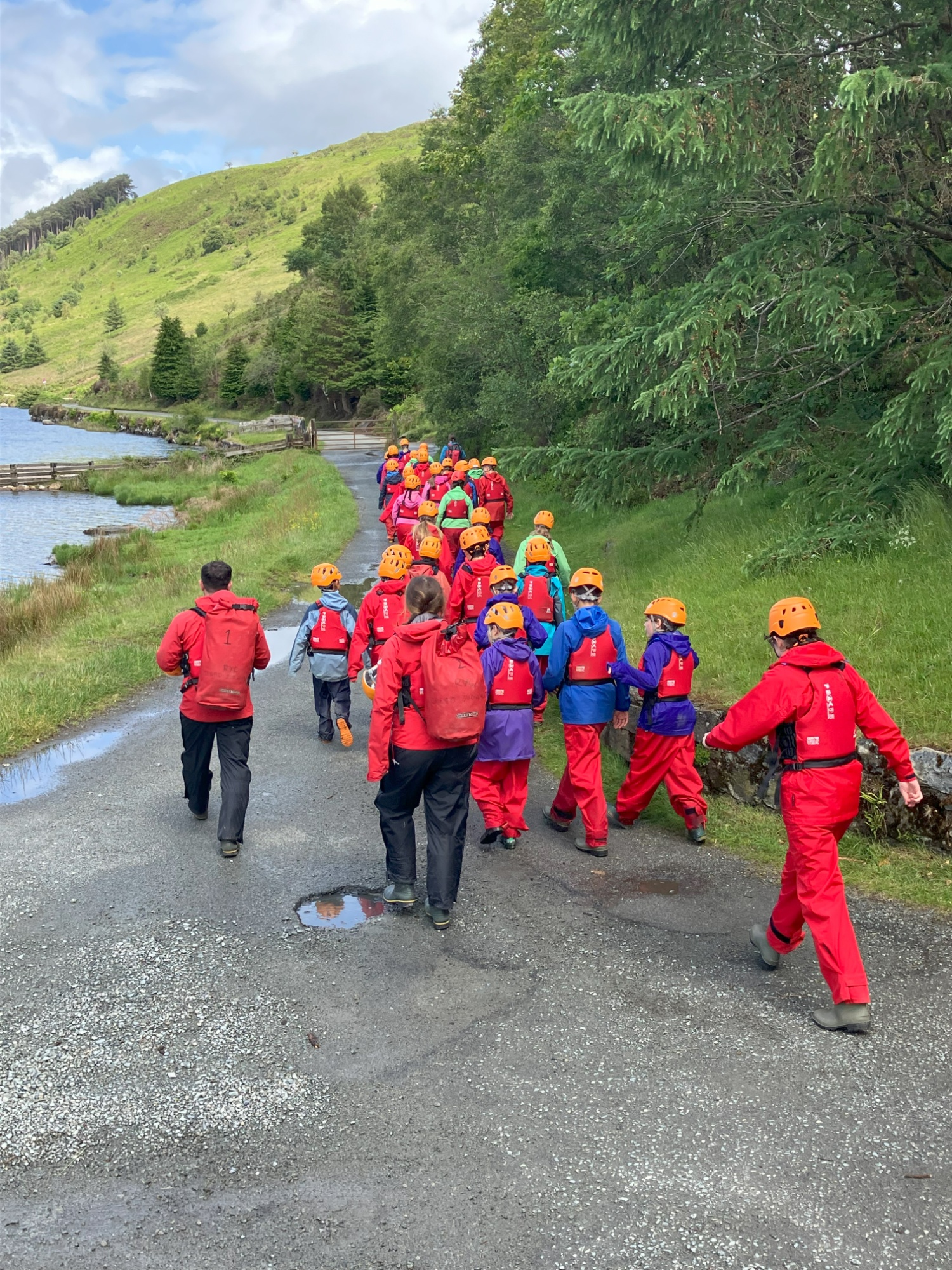 Year 6 residential trip to Wales