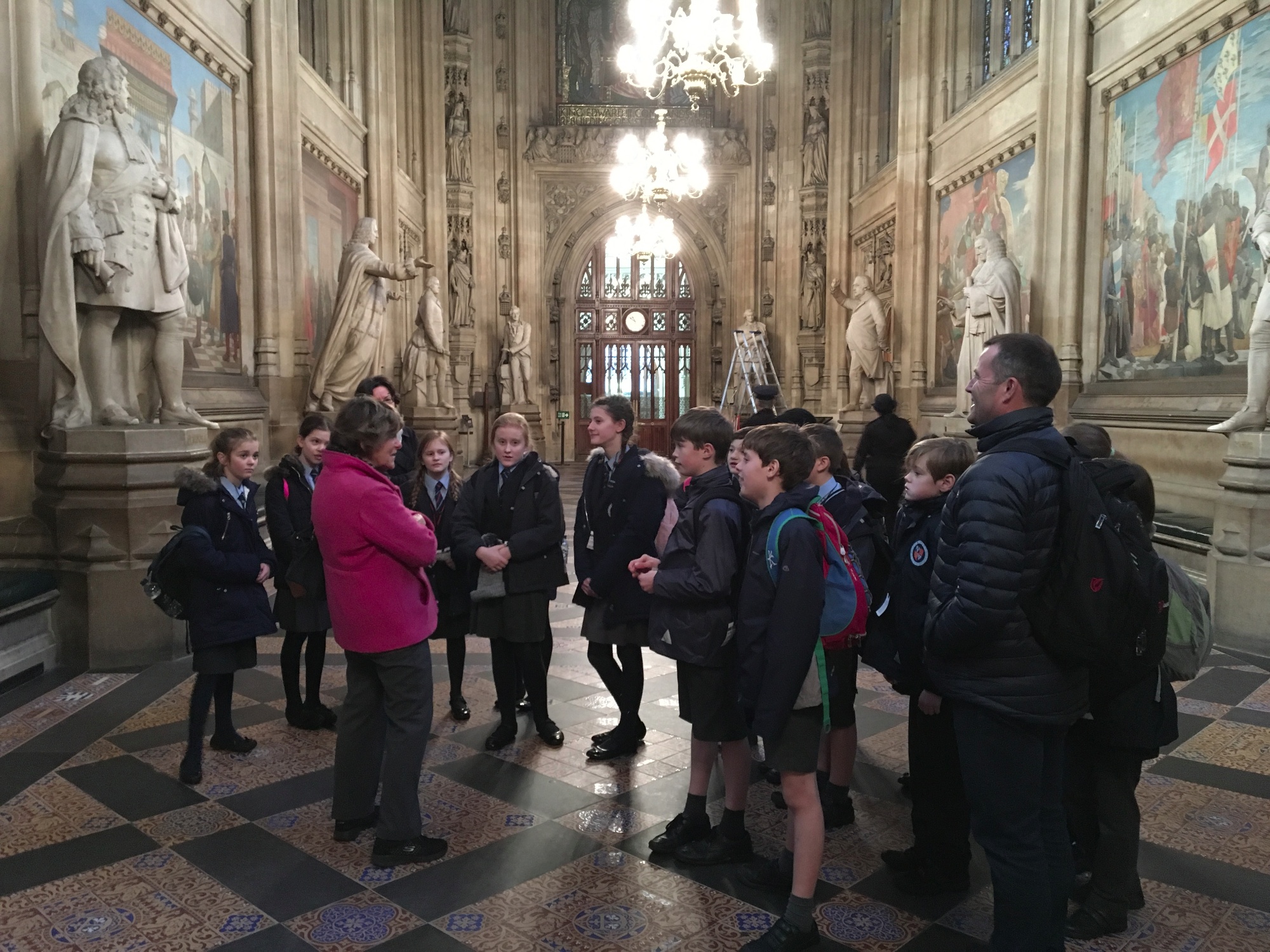 Dame Bs at Palace of Westminster 