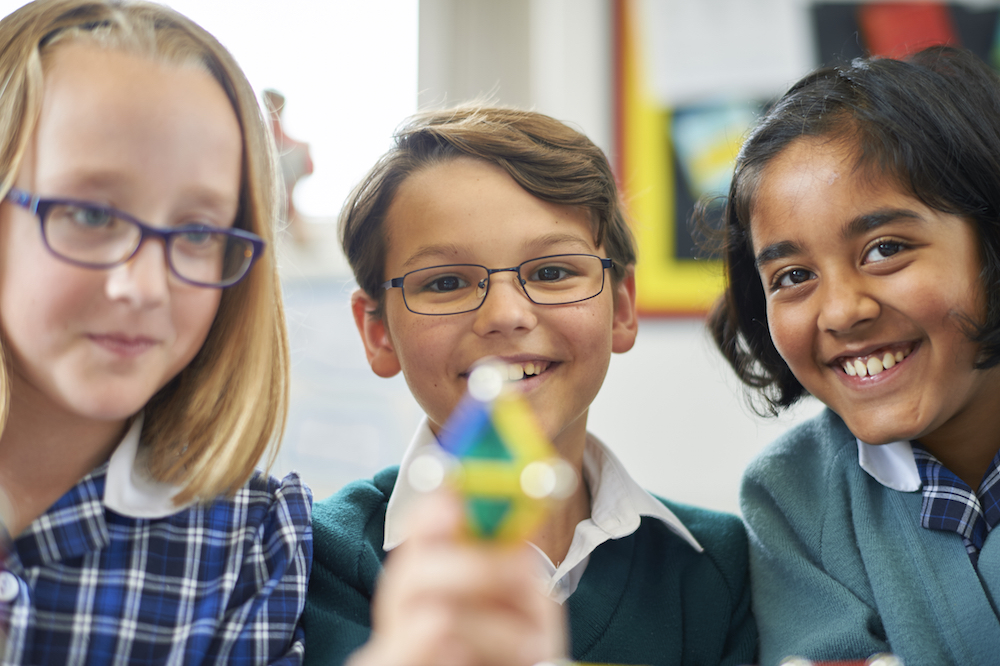 Pupils at junior school 