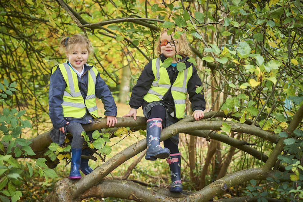 Students at Forest school