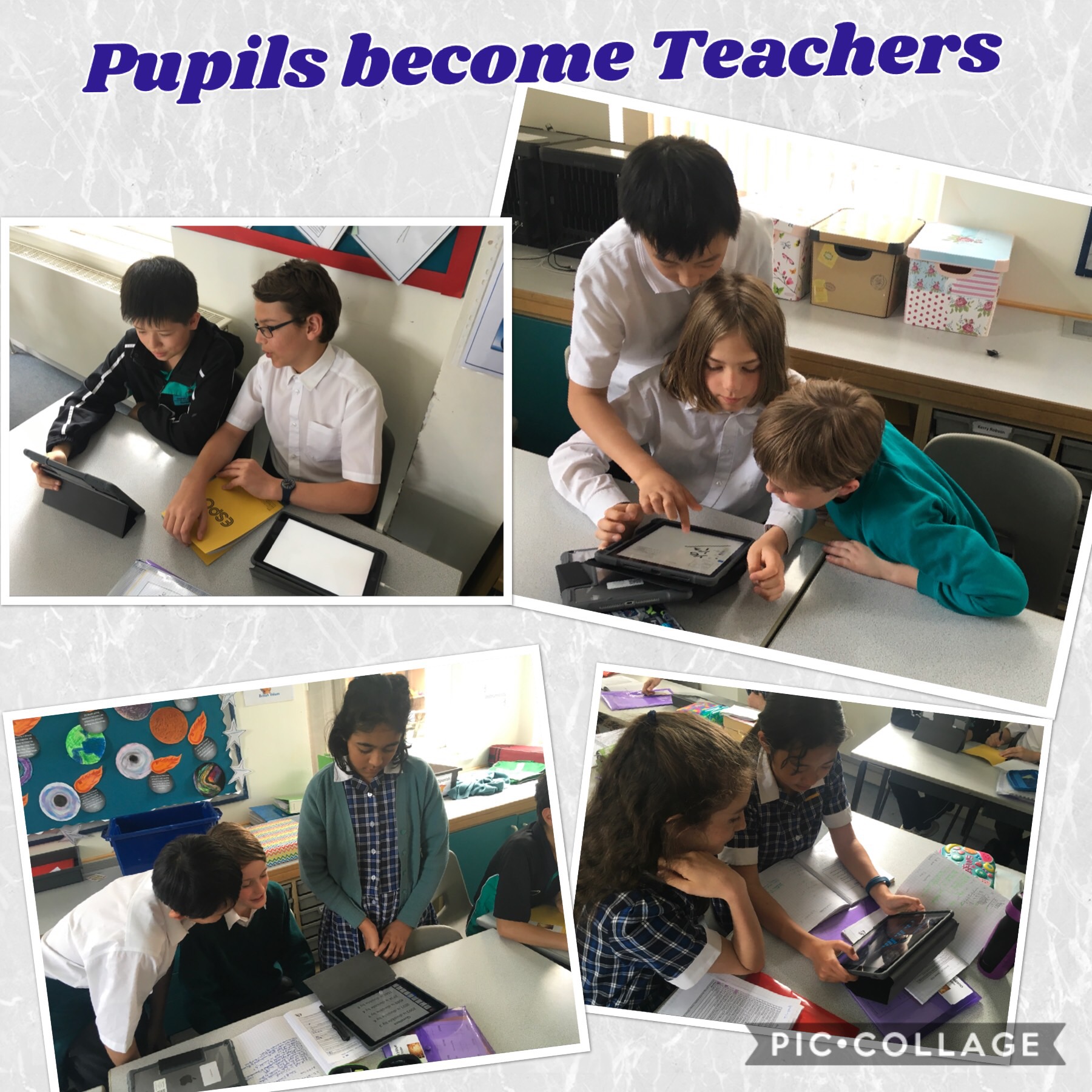 pupils become teachers