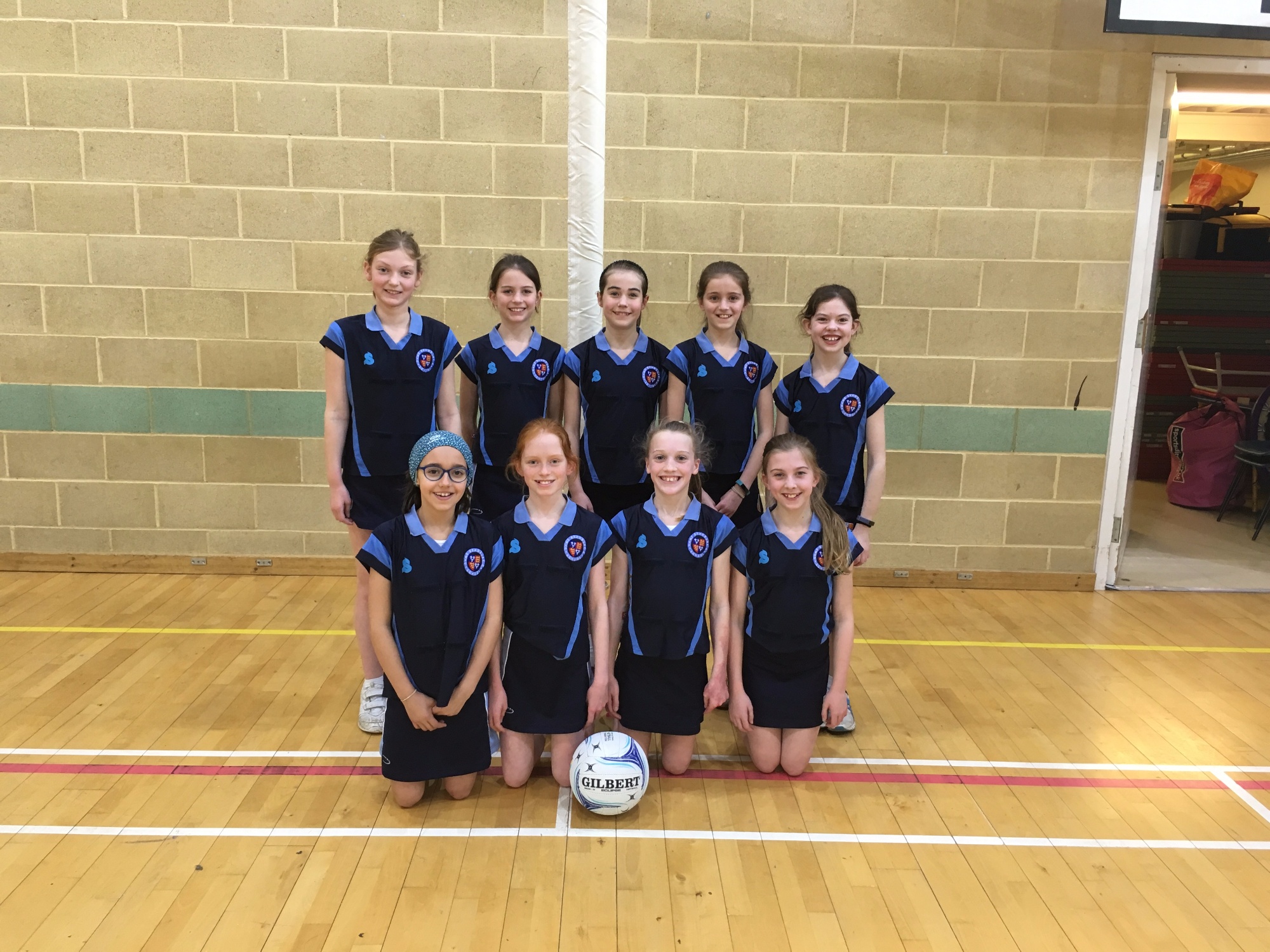 Dame B's U11 netball team