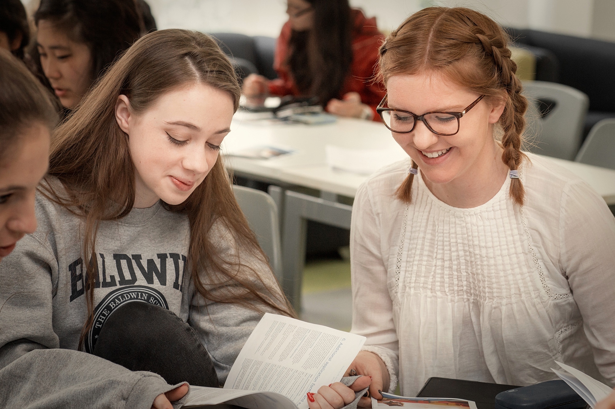 Sixth Form Students in Further Mathematics Class