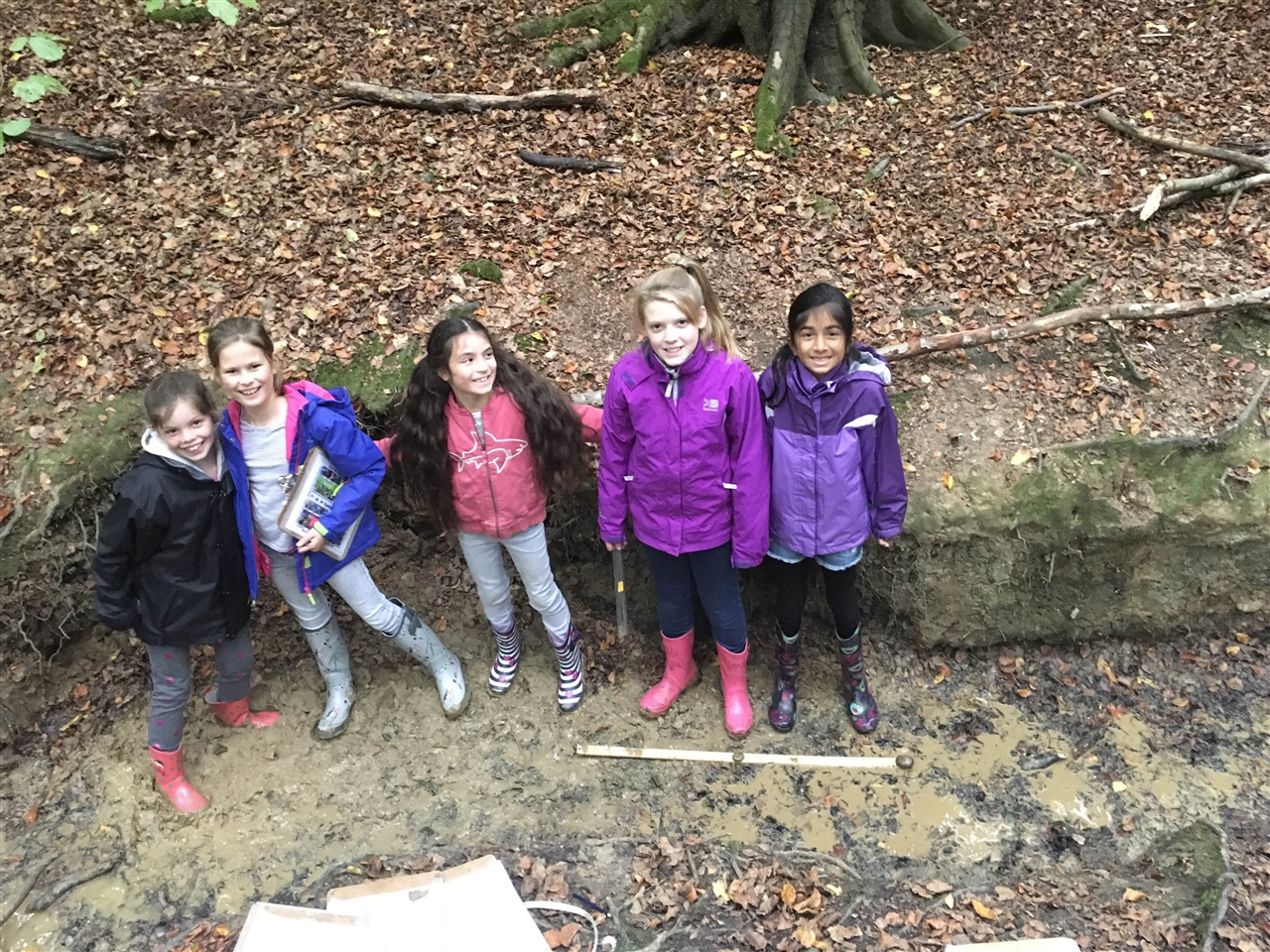 Junior School students exploring