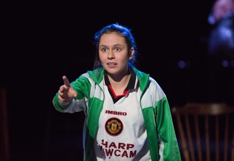Image of drama student to illustrate link to 'Drama GCSE' page