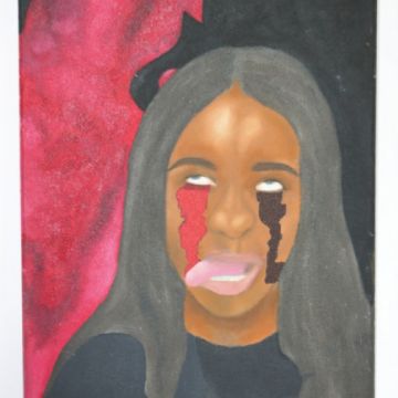 Toni O painting