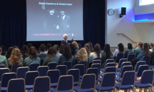 Latest News » Holocaust survivor Eva Clarke talks to Year 10 students