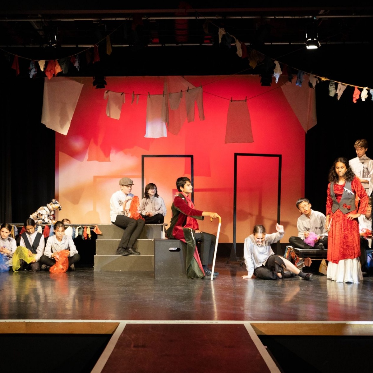 Year 8 Play Oliver Twist Stephen Perse Foundation