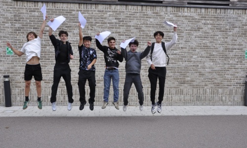 Stephen Perse Cambridge students celebrate their GCSE results